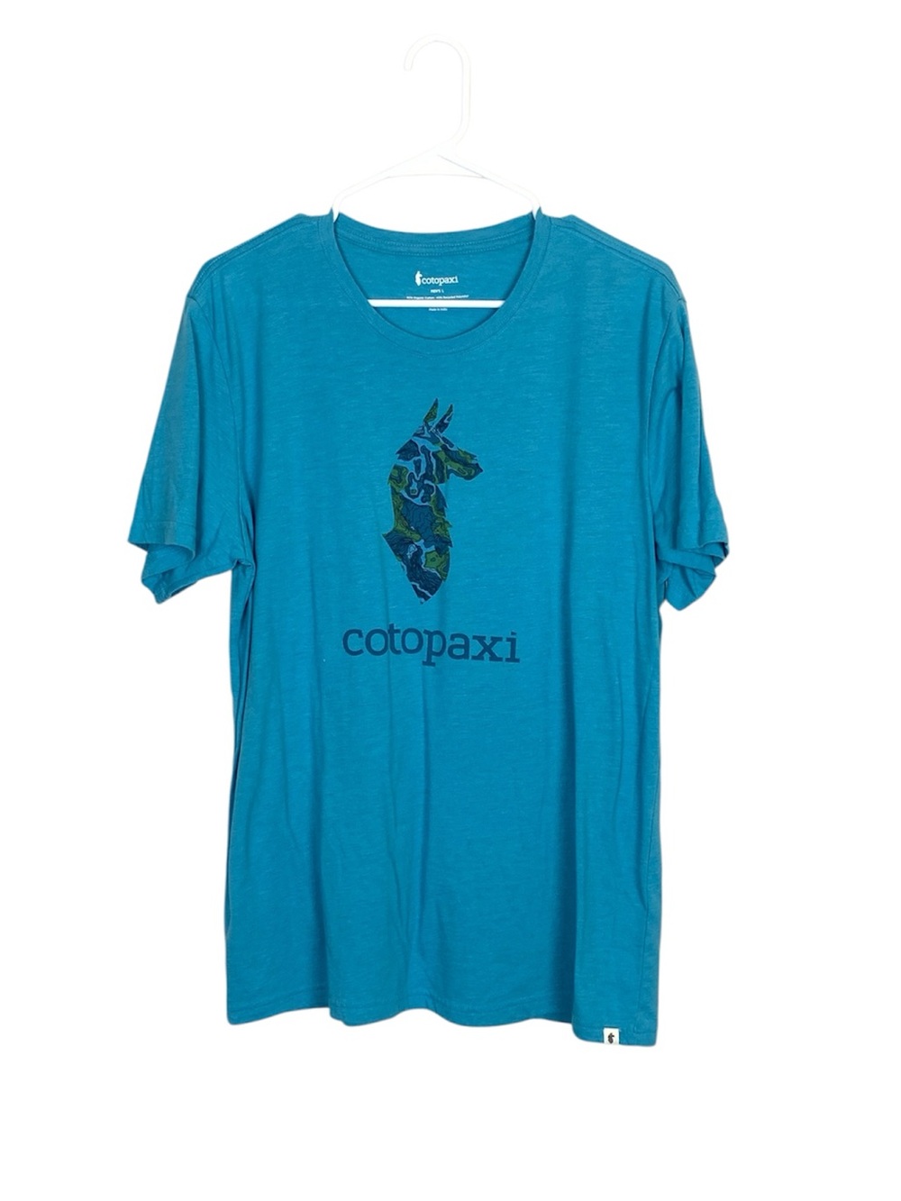 Cotopaxi Altitude Llama T-Shirt size large hiking camping outdoors casual